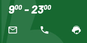 Z Totalbet można kontaktować się za pośrednictwem maila, telefonu oraz live-chatu Biuro Obsługi Klienta Totalbet
