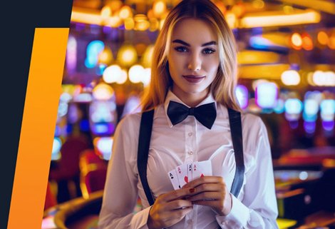 Ranking 45000 PLN na Betgames w STS - krupierka gier karcianych